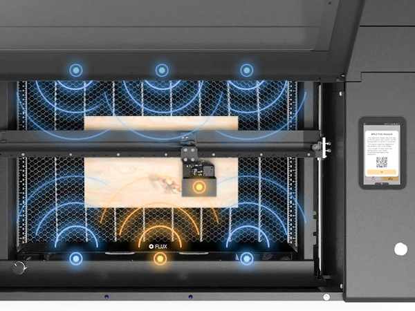 レーザー加工機beamo｜ハイパワー55W / A3対応のCo2レーザーカッター